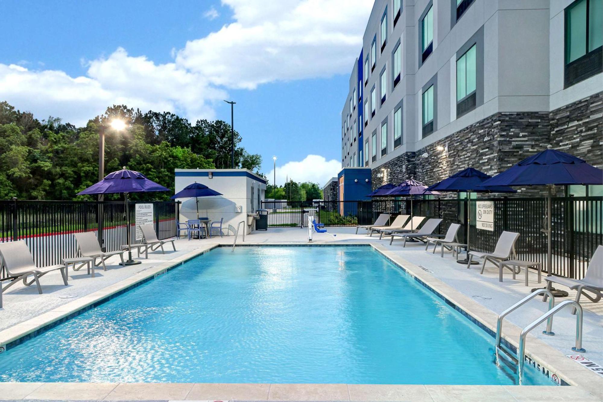 Hampton Inn & Suites Houston East Beltway 8, Tx Buitenkant foto